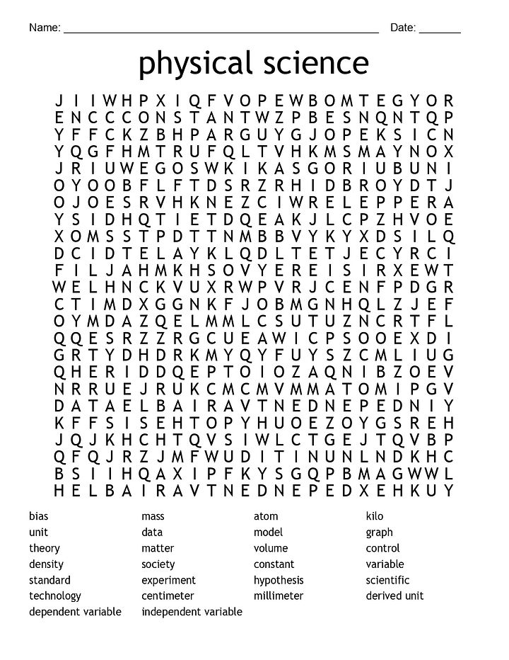 physical science word search product image (2)