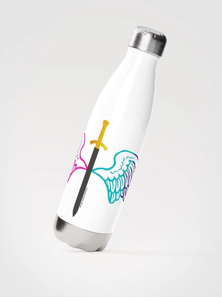 Warrior Words Colorful Logo Water Bottle product image (3)