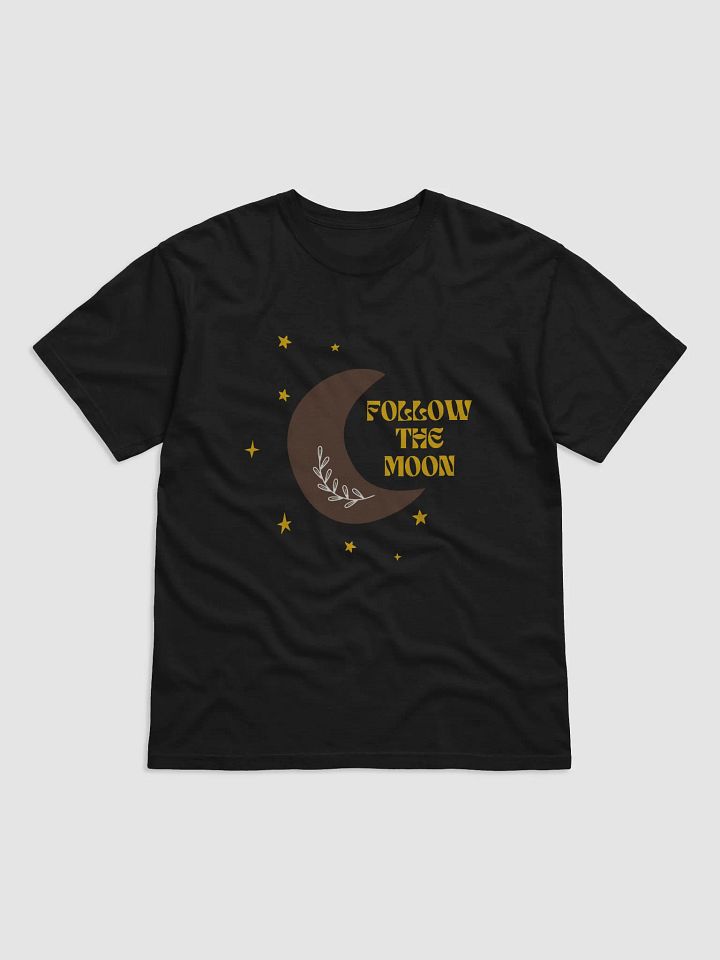 Follow the moon T-Shirt For 2025 Spring product image (1)