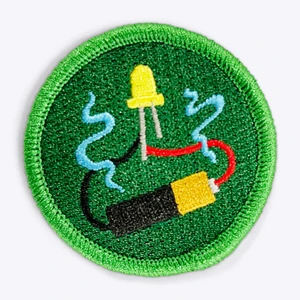 Short Circuit (de)Merit Badge product image (1)