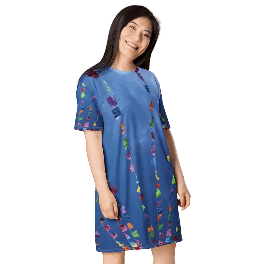 Papel Picado Oversize Shirt Dress product image (4)