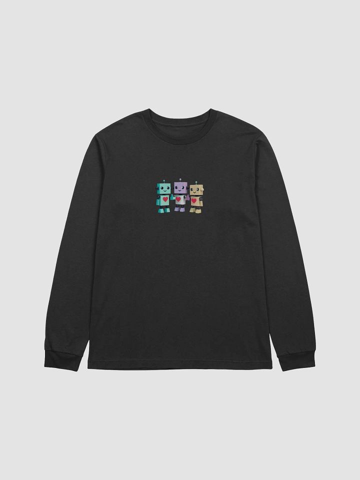 Heartfelt Robot Trio Long Sleeve Tee product image (1)