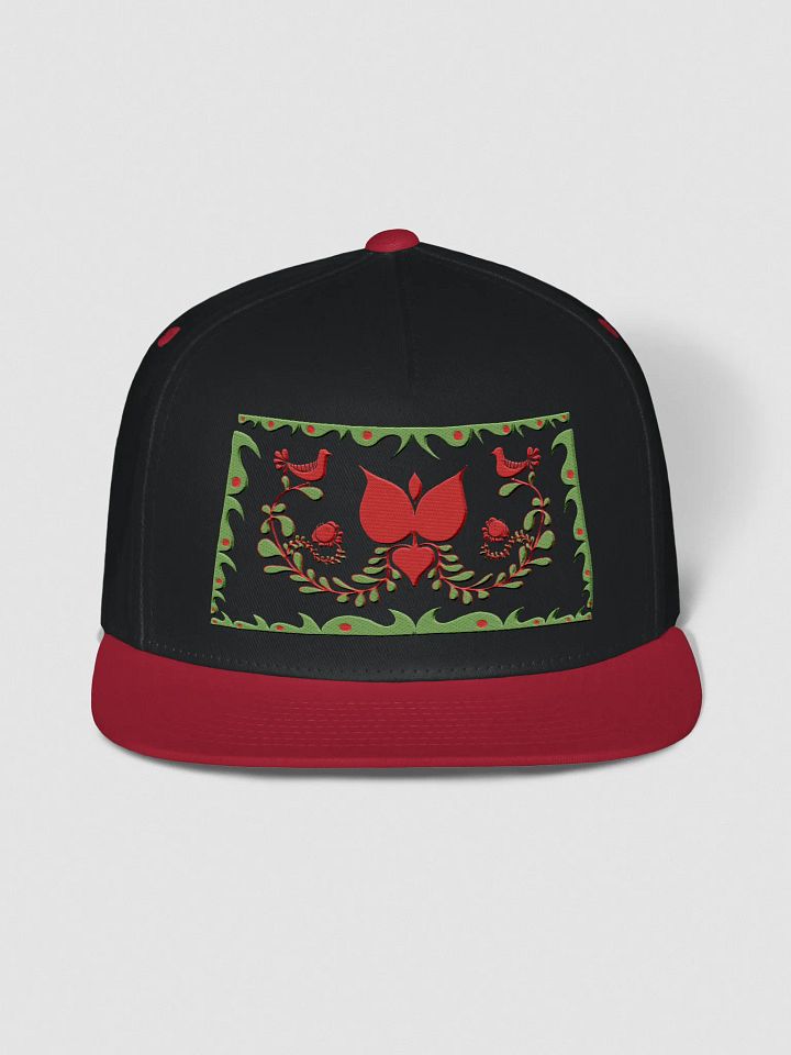 Folk Art Hungarian Symmetry Snapback Cap product image (1)