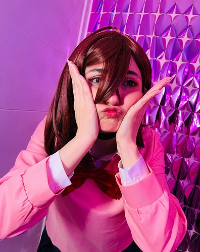 Yo soy Momo y Momo soy yo~ 
donde ta mi Okarun? :c
*
*
*
#momo #momoayase #ayasemomo #momodandadan #momocosplay #ayasemomocos...