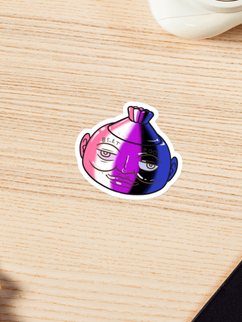 Genderfluid Poot magnets product image (1)