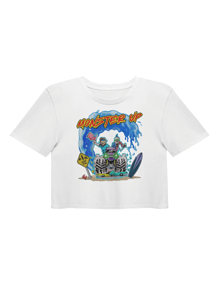 MONSTER UP : AS Colour Women's Premium Crop Top product image (2)