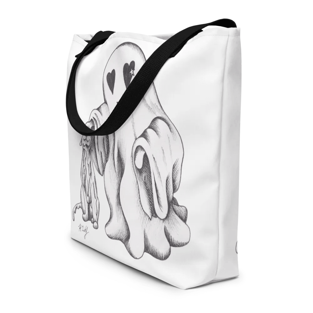Ghost Cat and Ghost Tote Bag product image (8)
