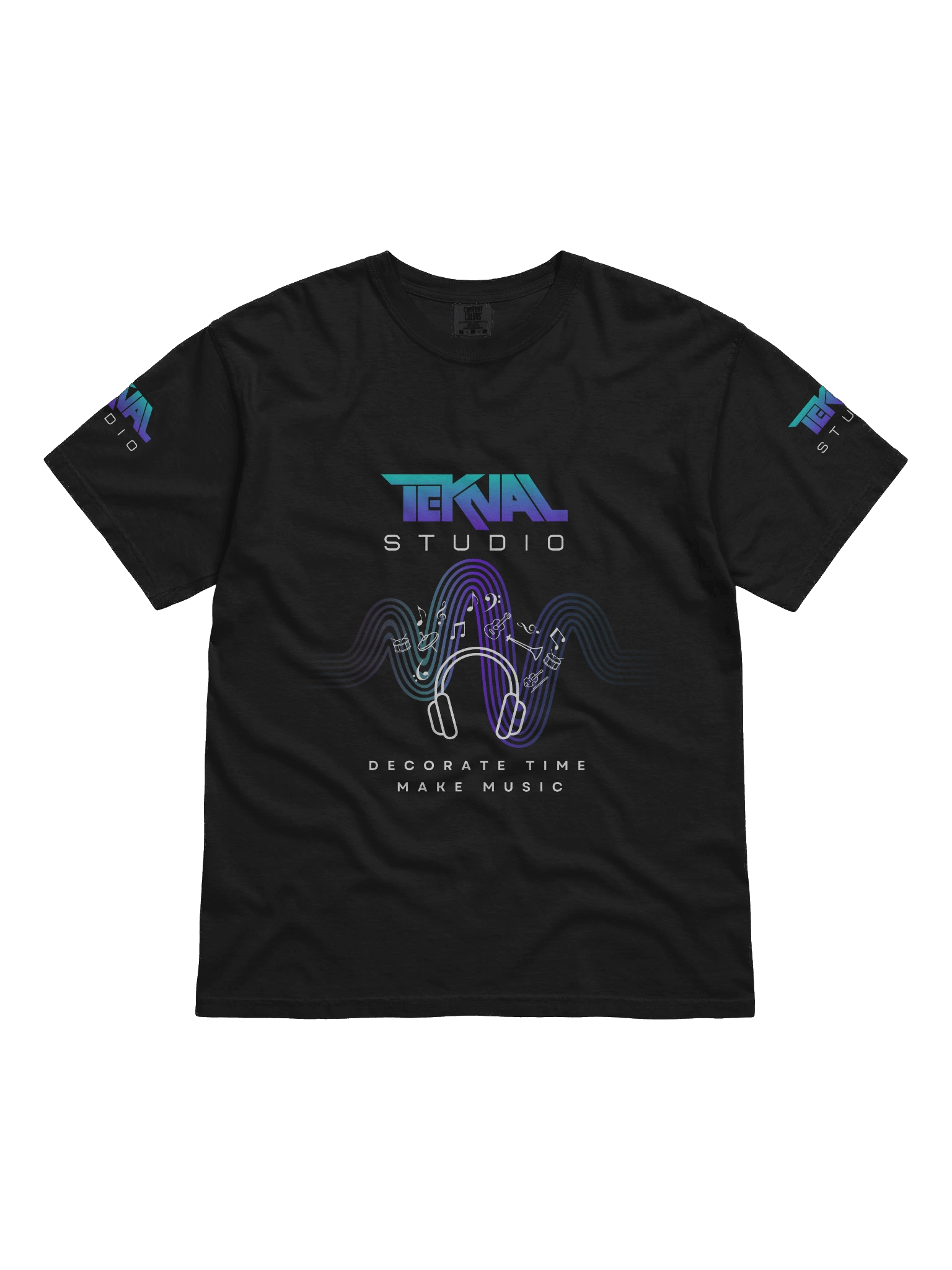 Decorate Time Make Music T shirt product image (1)