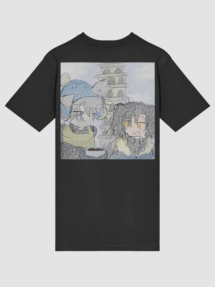 Grey hound and the black-coated retriever Vacation T-shirt product image (4)