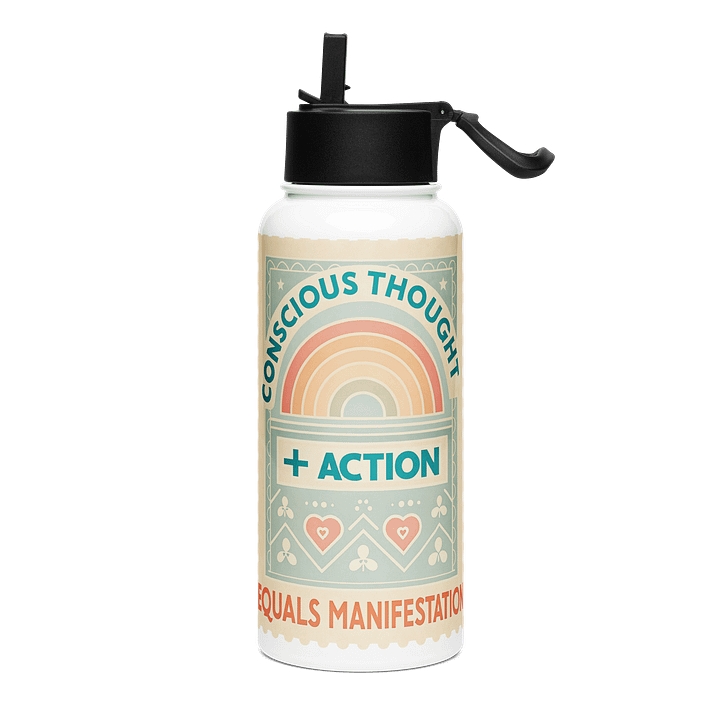 Conscious Thought Manifestation Water Bottle product image (1)