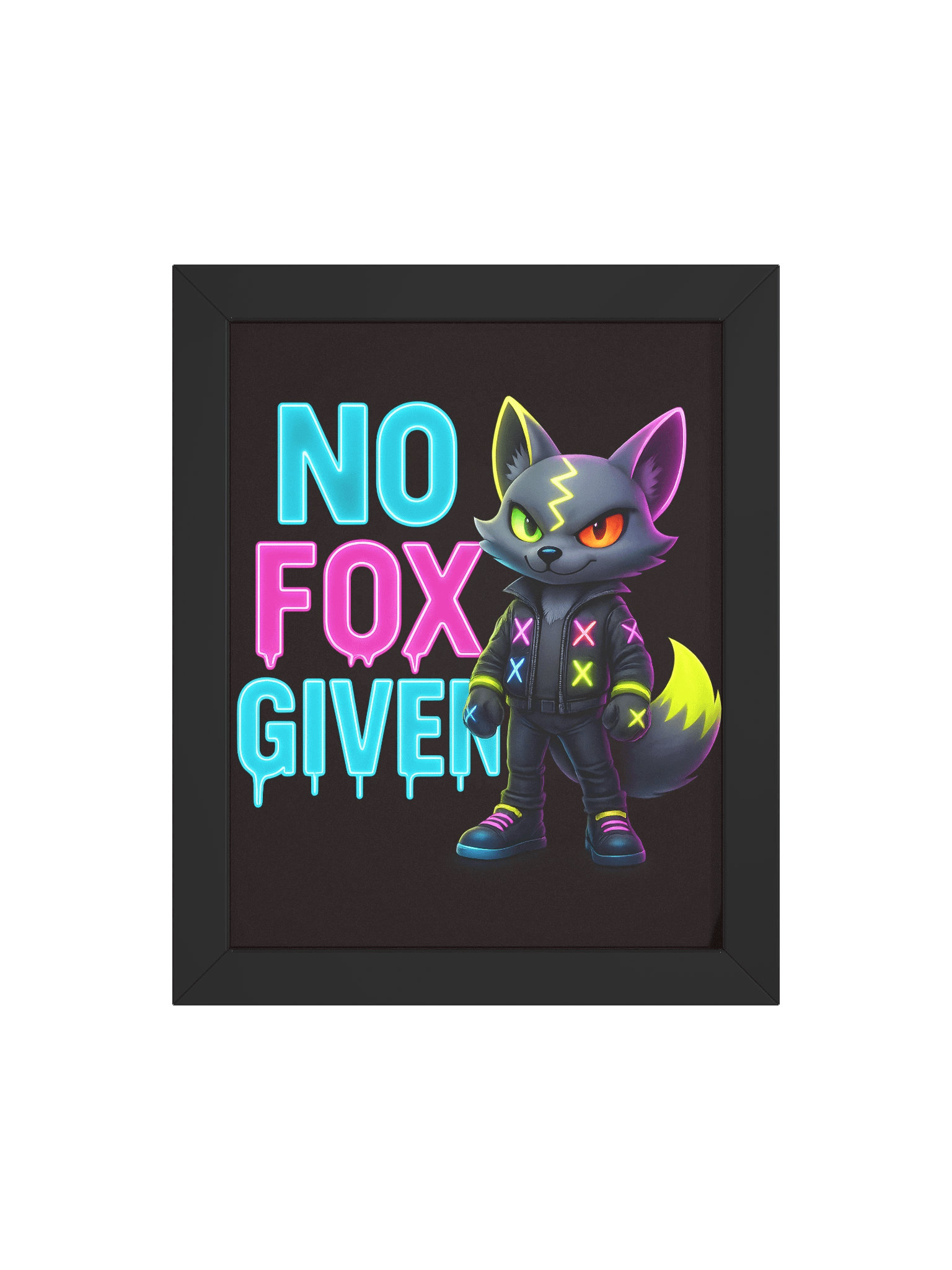 No Fox Given With Flux Wall Art product image (11)