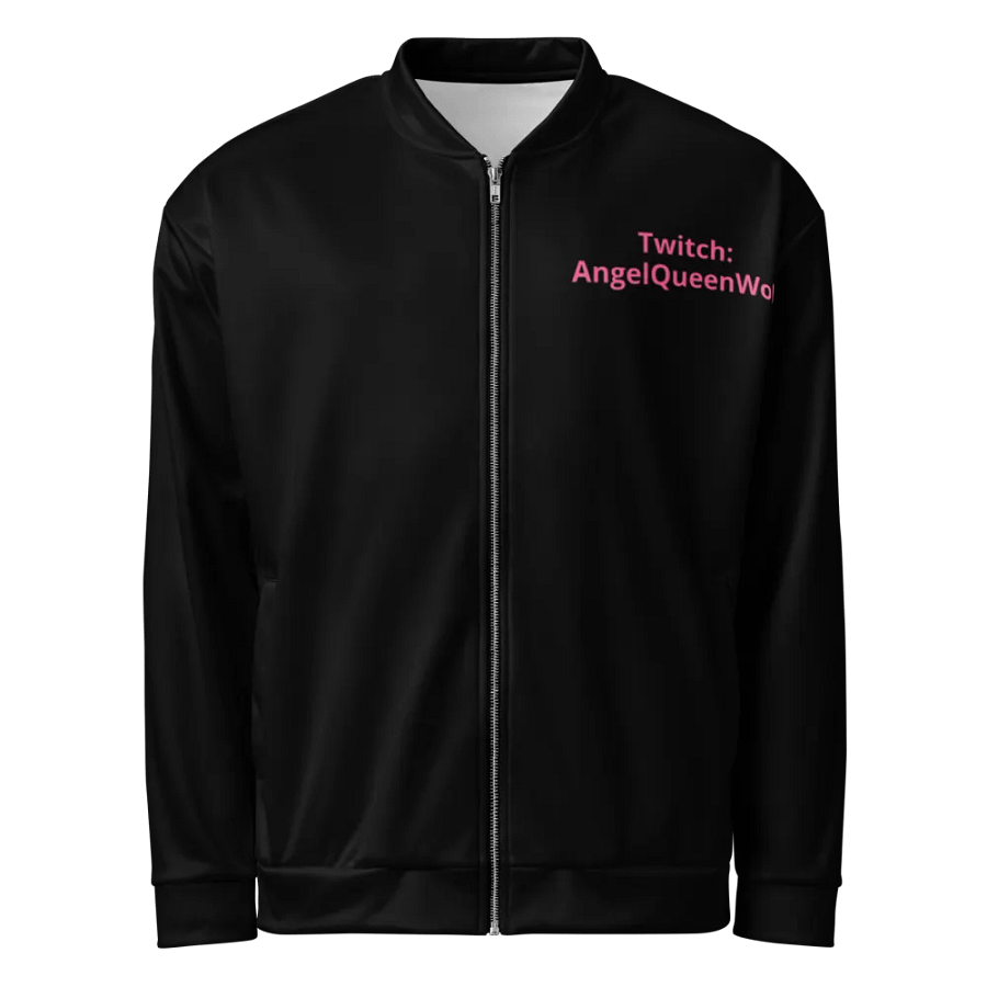 AngelQueenWolf Print Bomber Jacket product image (6)