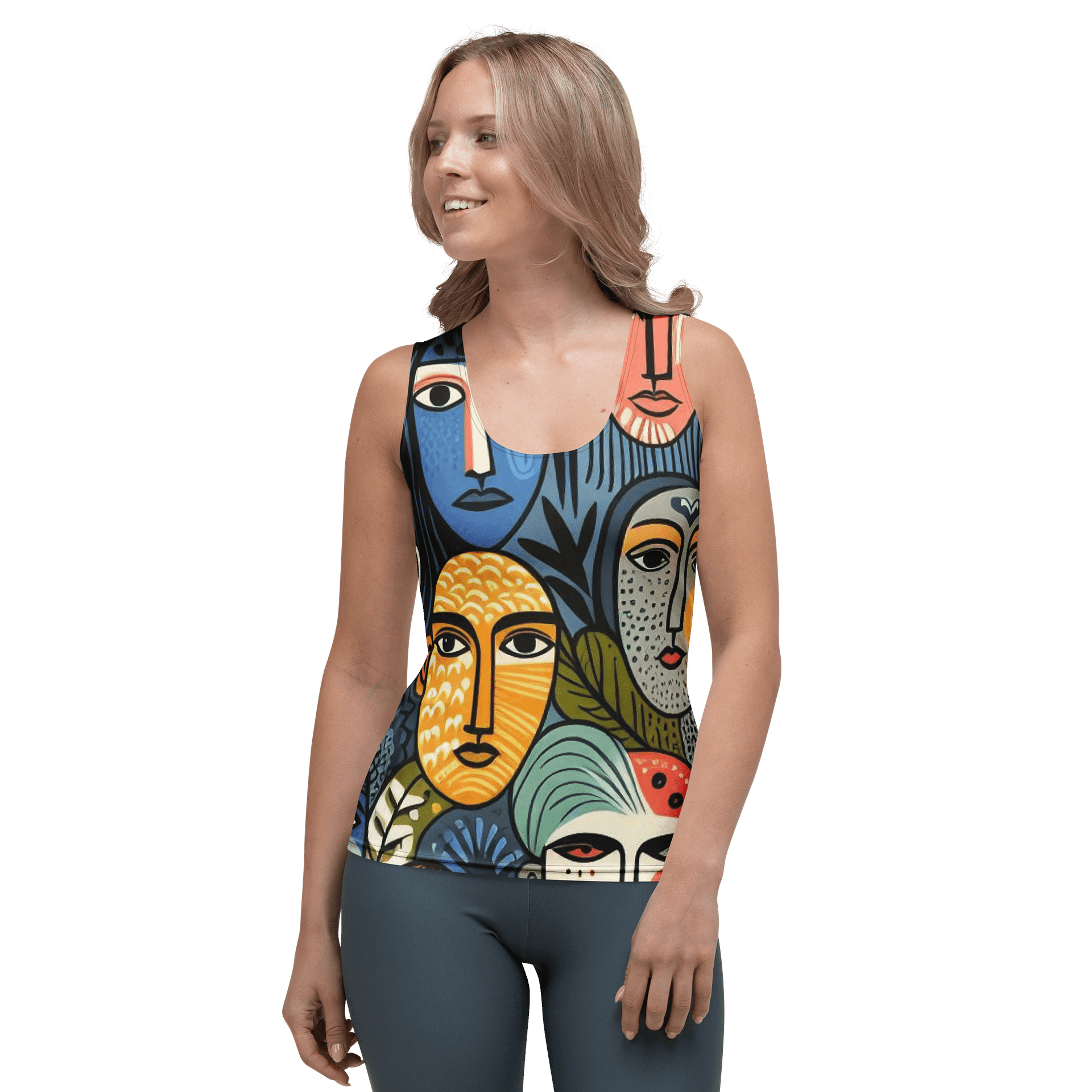 Faces Tank Top product image (1)