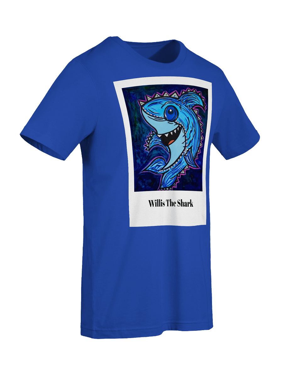 Willis The Shark Abstract Sea Animal T-Shirt product image (9)