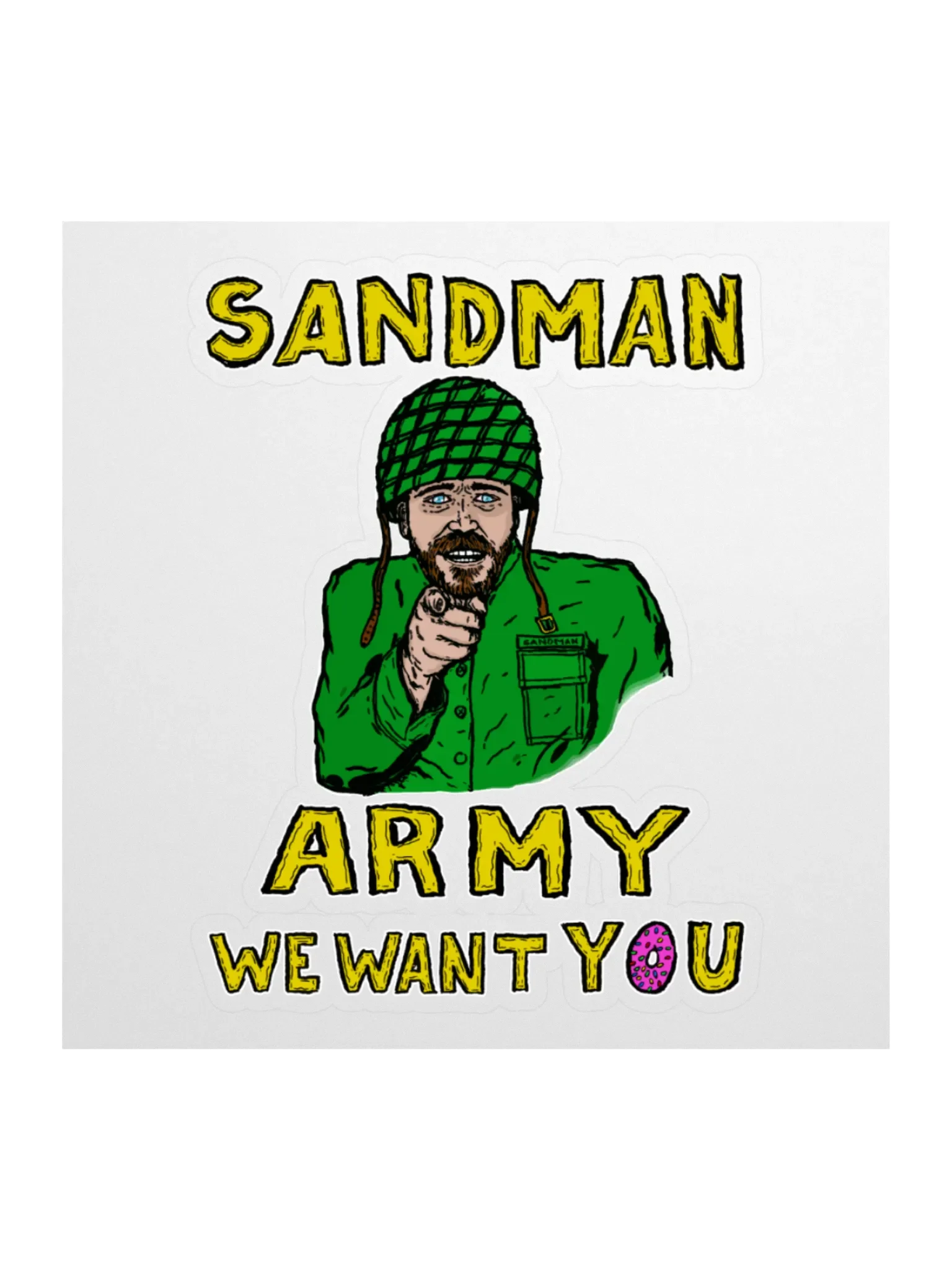 Sandman Army Sticker product image (1)