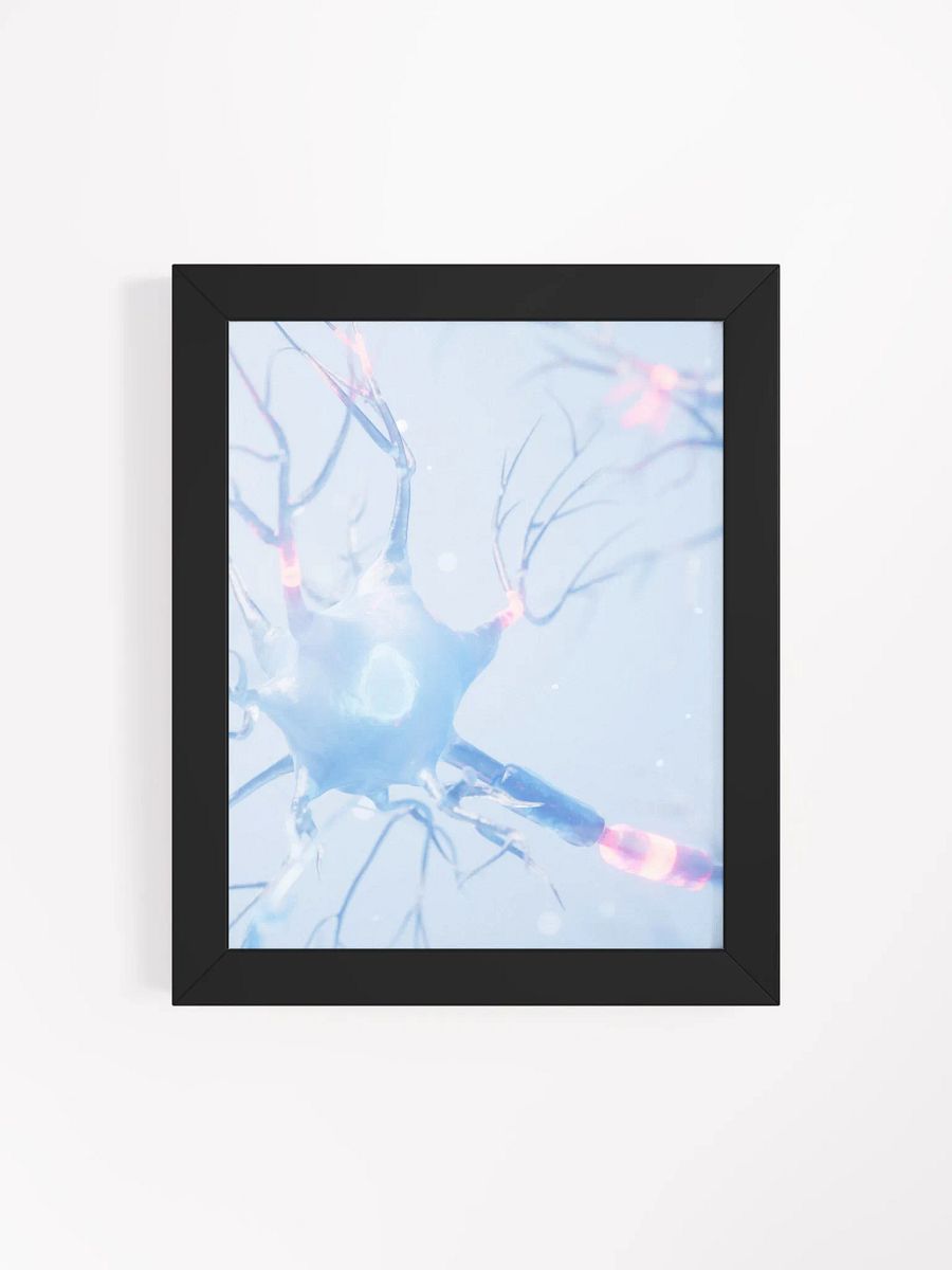 Glowing Myelin (Framed Matte Print) product image (123)