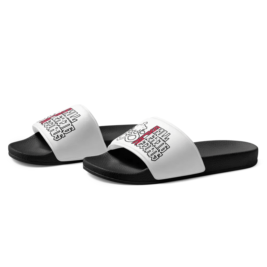 Skull Piercing Records Women's Slides product image (4)