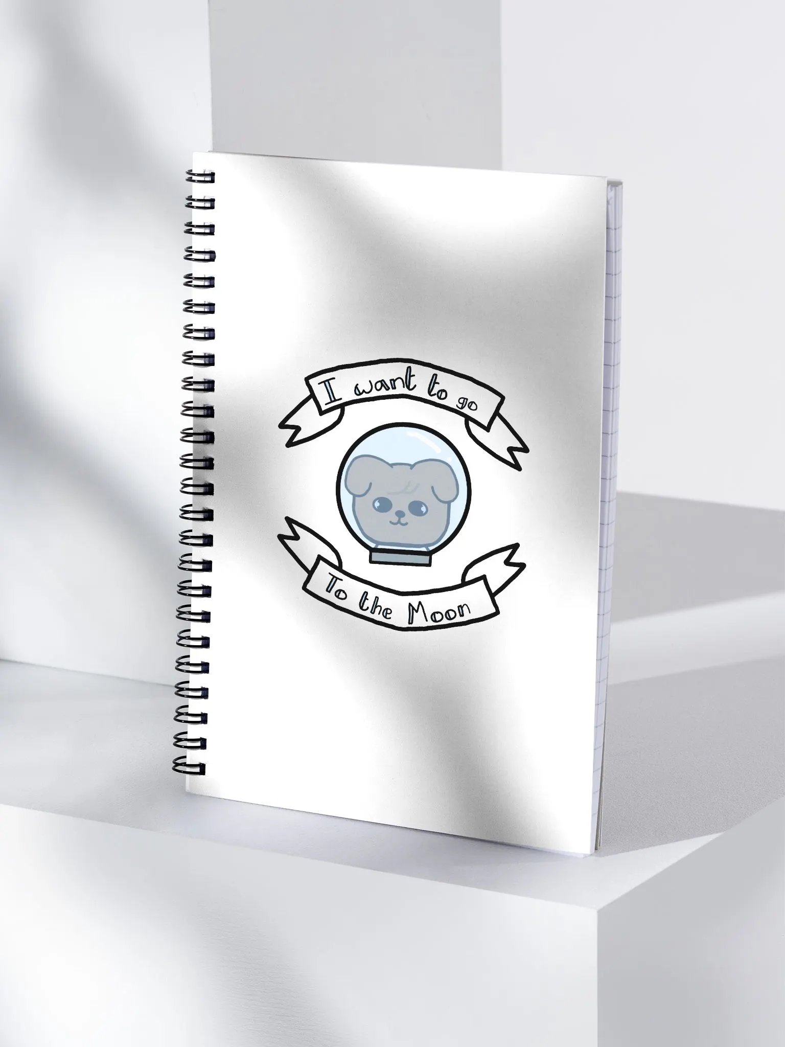 Go to the moon notebook product image (4)
