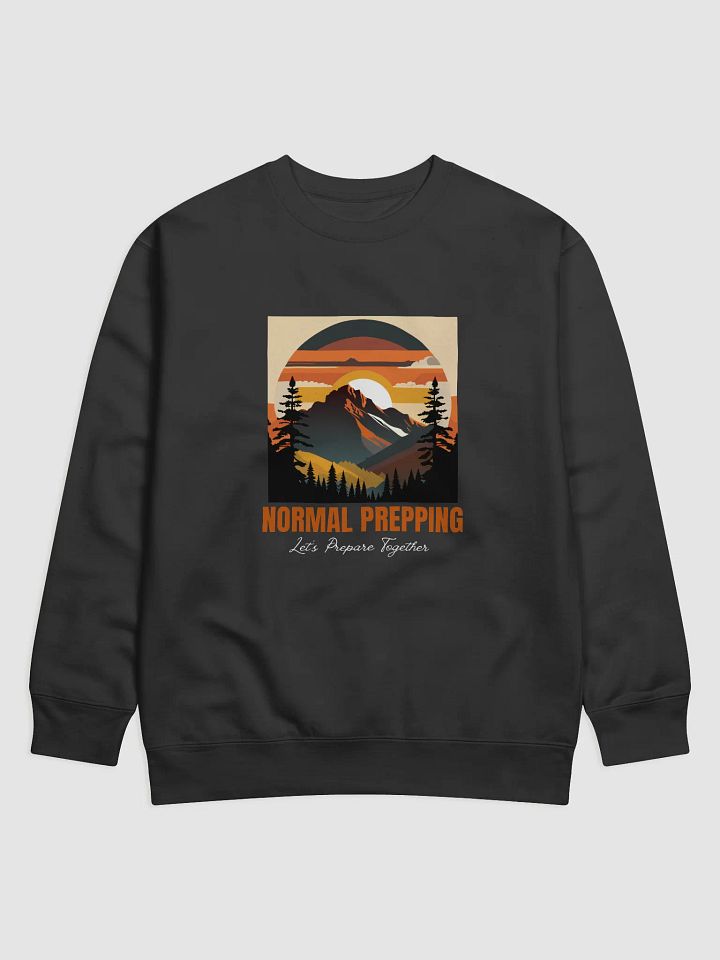 Normal Prepping Sunset Cotton Sweatshirt product image (1)