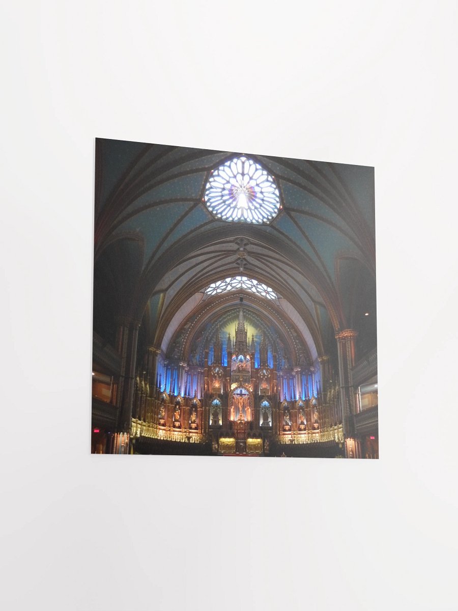 Montreal - Notre Dame Basilica interior - print/poster product image (5)