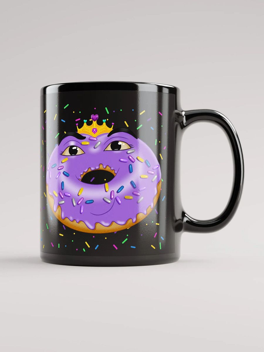Ruler of the Donuts Black Mug product image (2)