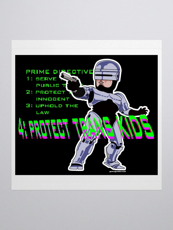 Prime Directive #4 (sticker) product image (3)