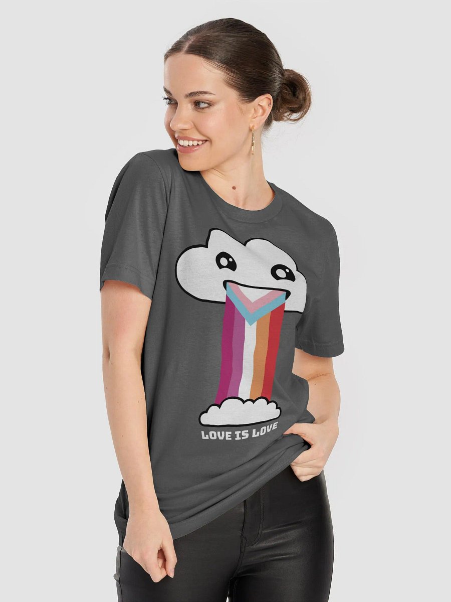 Proud Cloud | Lesbian Trans Love - Dark T-shirt product image (55)