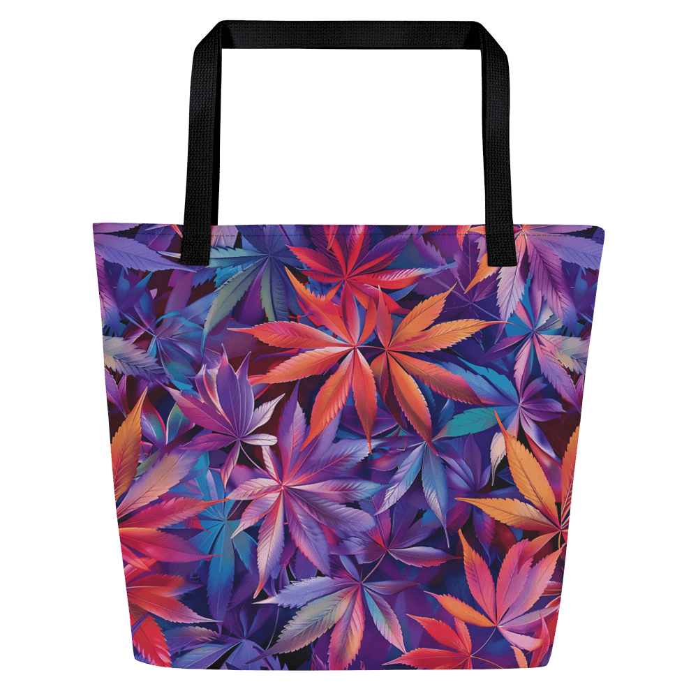 Cannabis - AstroPop - Design | Large All-Over Print Tote Bag product image (2)