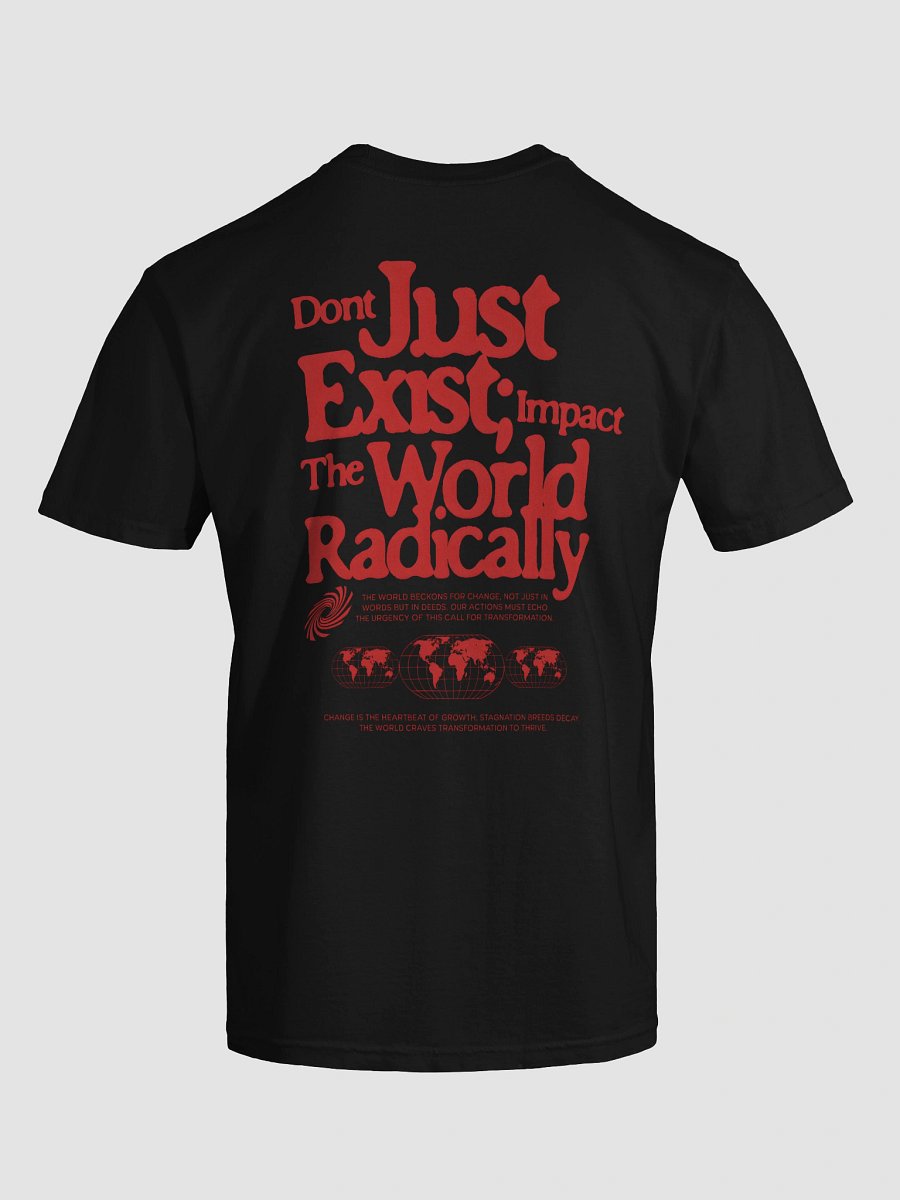 MANTA 'IMPACT' black tee product image (9)