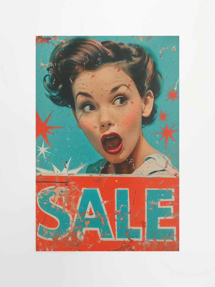 Pin-Up Surprise Sale - Pop Art Poster product image (7)