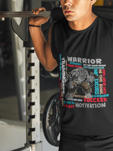 Gym Workout Motivational Inspirational Phrases Tank Top Fitness product image (2)