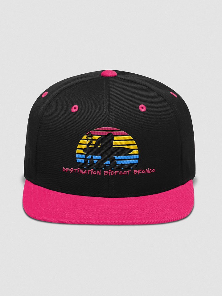 **Limited Edition Pink** Destination Bigfoot Bronco Classic Logo Wool Blend Snapback product image (1)