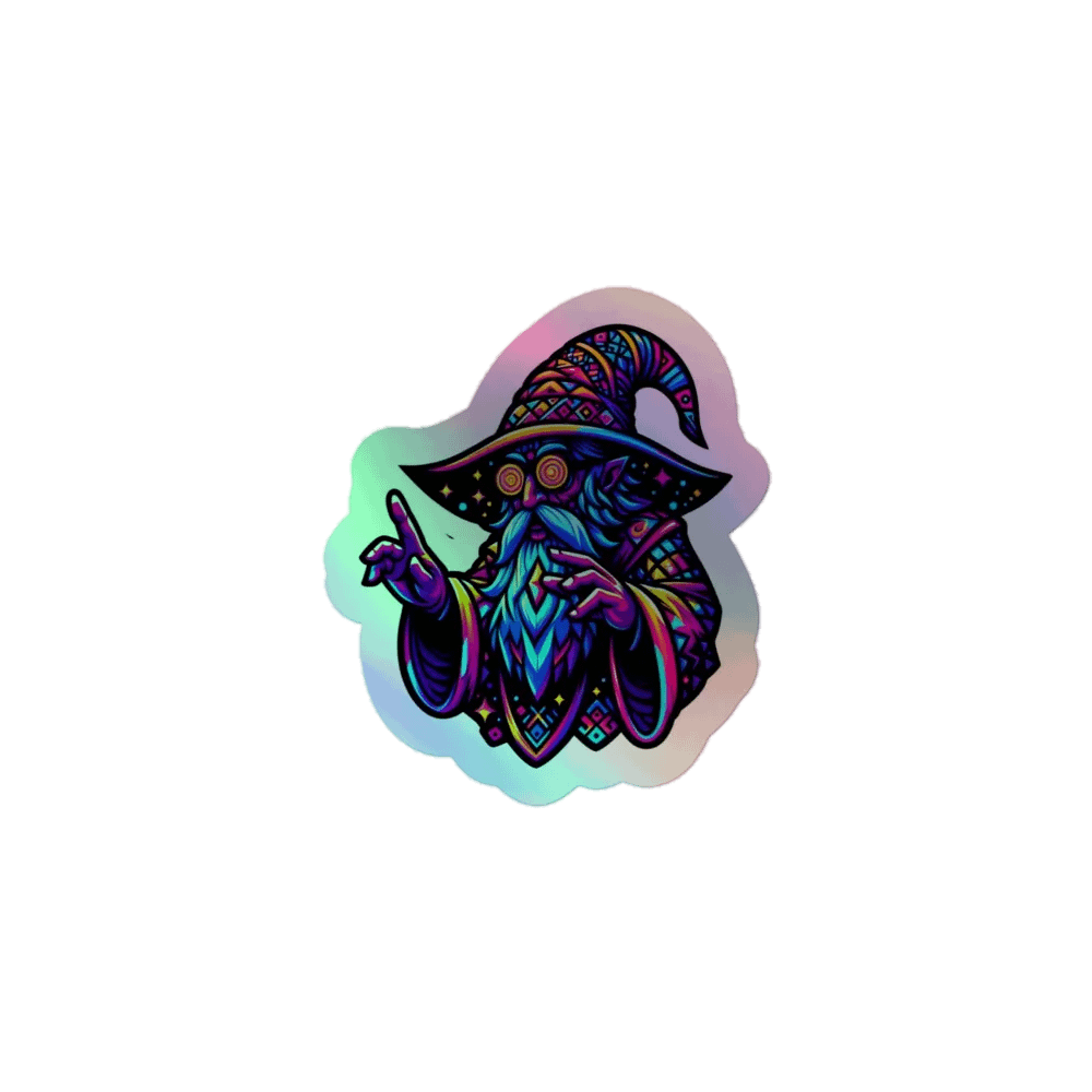 TrippyDaWizard Sticker product image (1)