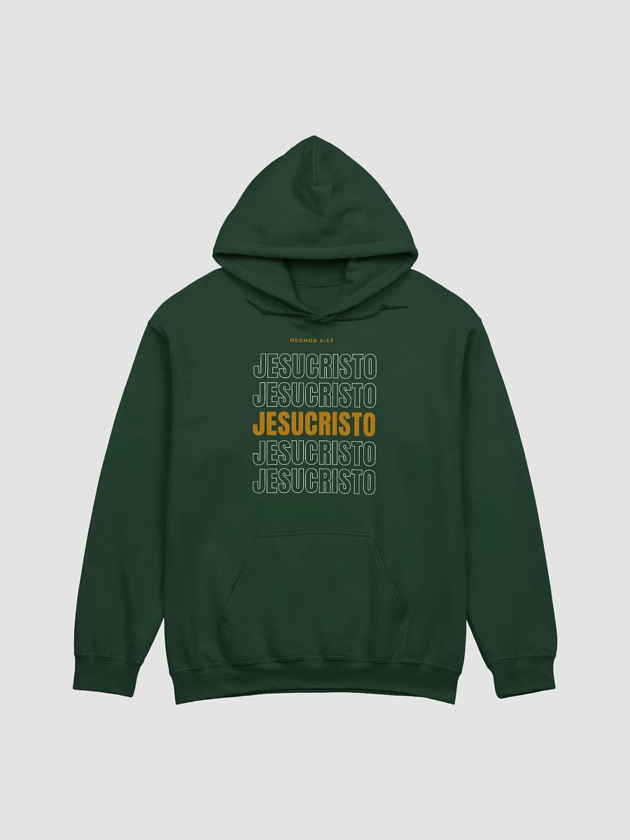 Sudadera Unisex Con Capucha | Hechos 4:12 Jesucristo product image (19)
