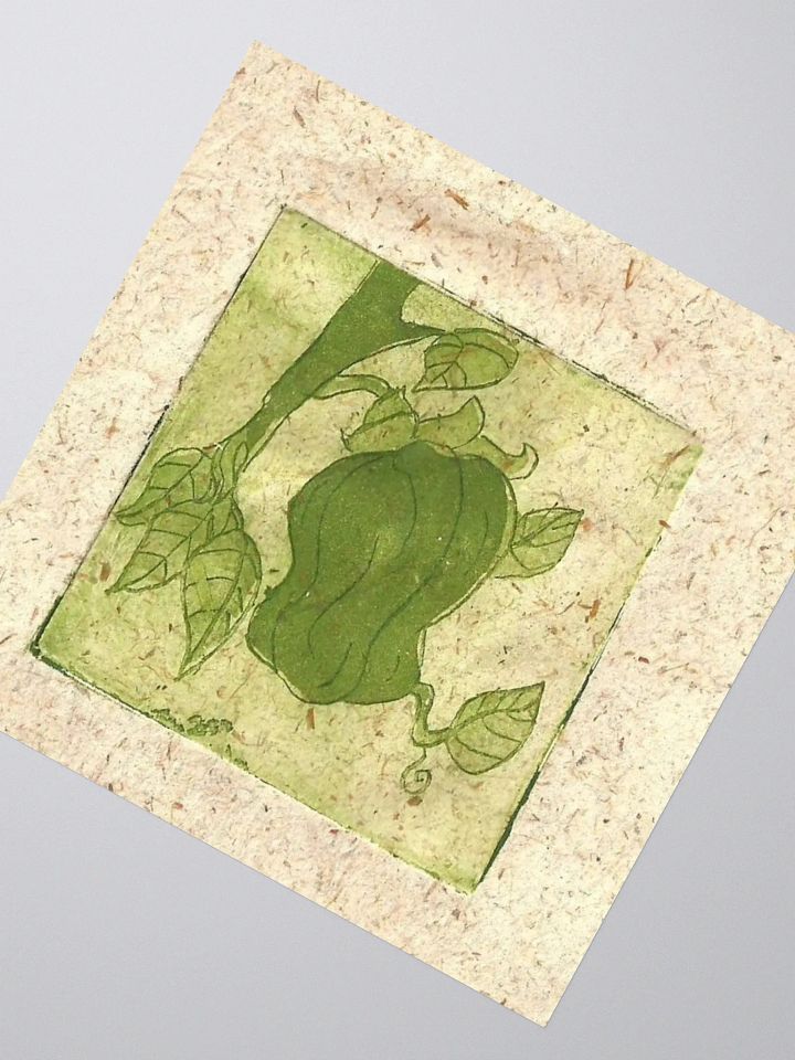 Green Paprika, Botanical Sticker product image (5)
