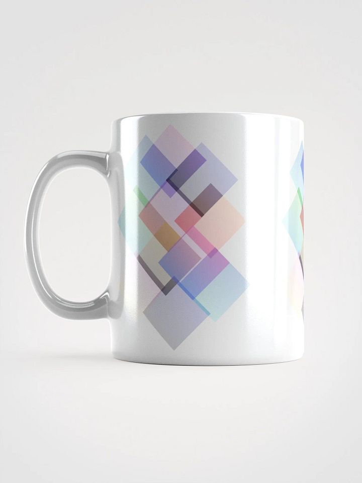 Geometric Gradient Artistic Squares Spiral Notebook product image (3)