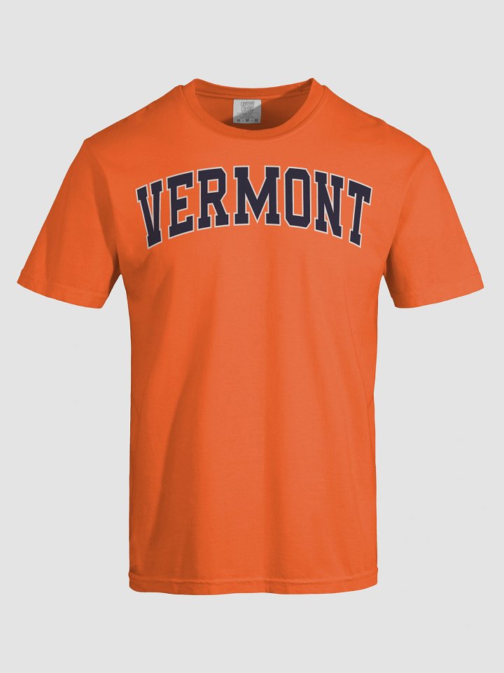 Vermont Vintage Varsity Unisex Garment-Dyed T-shirt product image (11)