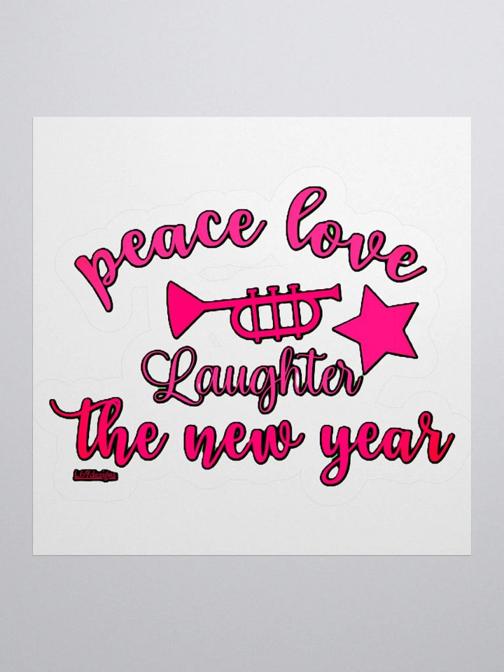PEACE, LOVE AND LAUGHTER : THE NEW YEAR product image (1)