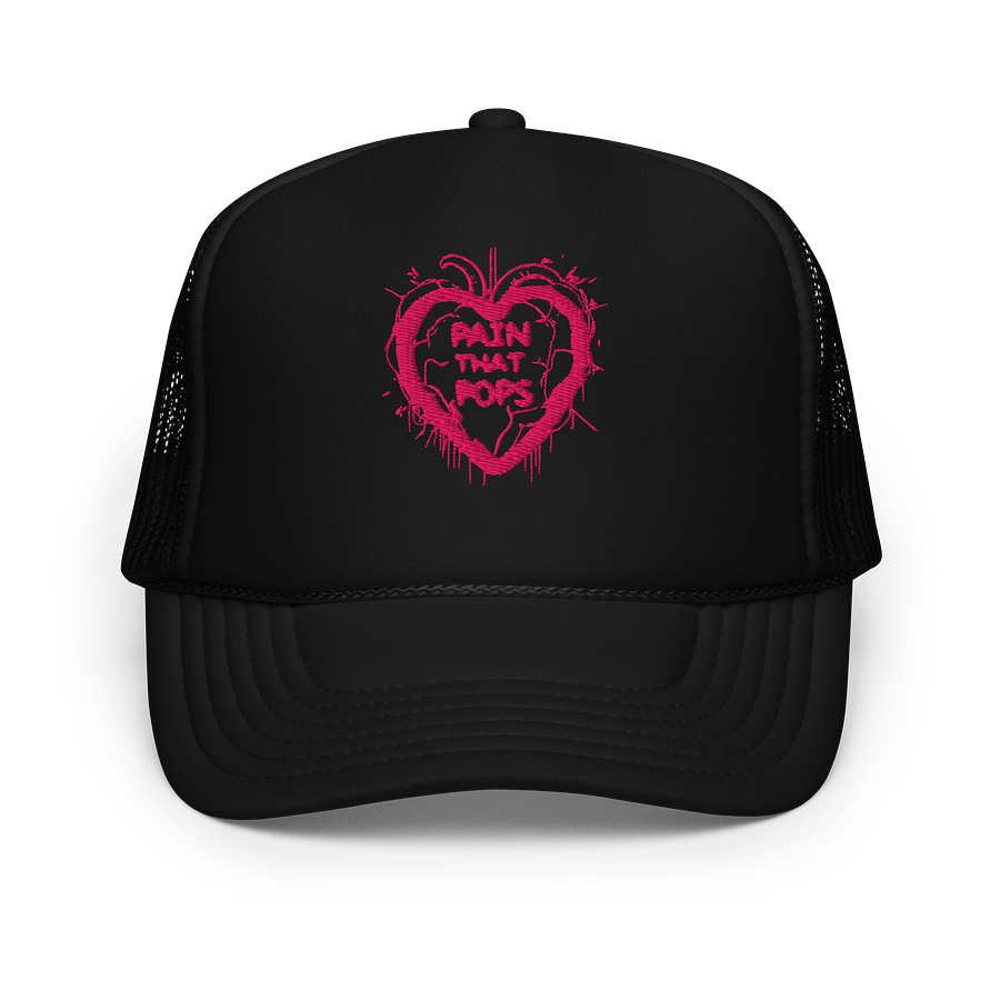Bleed Neon (Pain That Pops) (PINK) Trucker Hat product image (1)