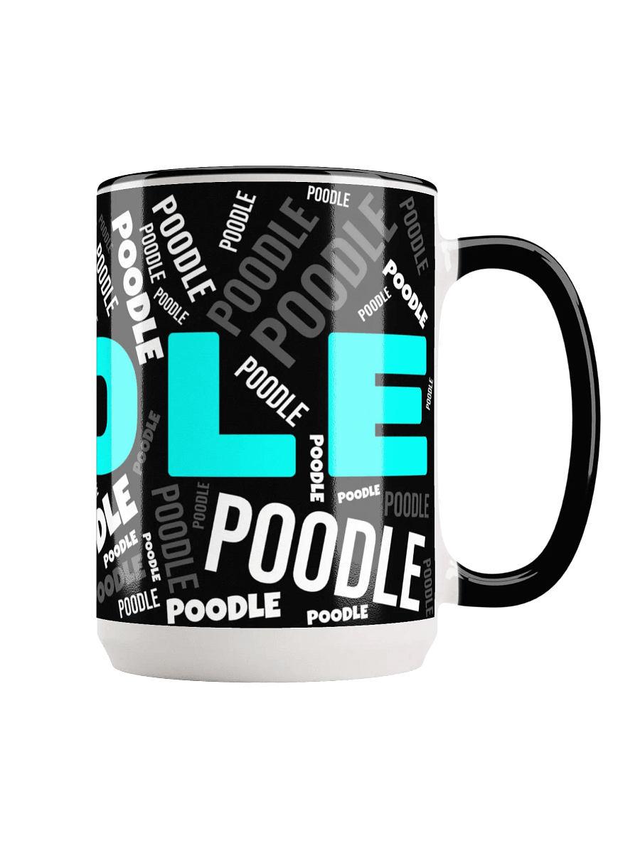 Fun Poodle Word Mug For Poodle Lovers product image (4)