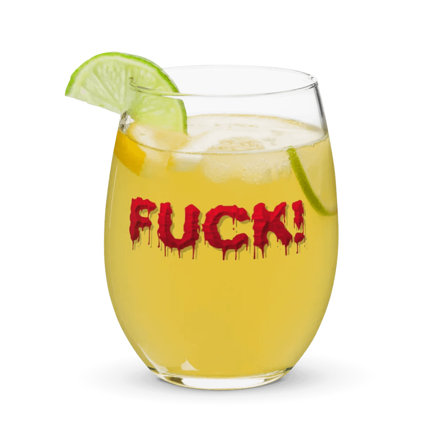 Bad Lu Booze Or Any Drink Glass product image (9)