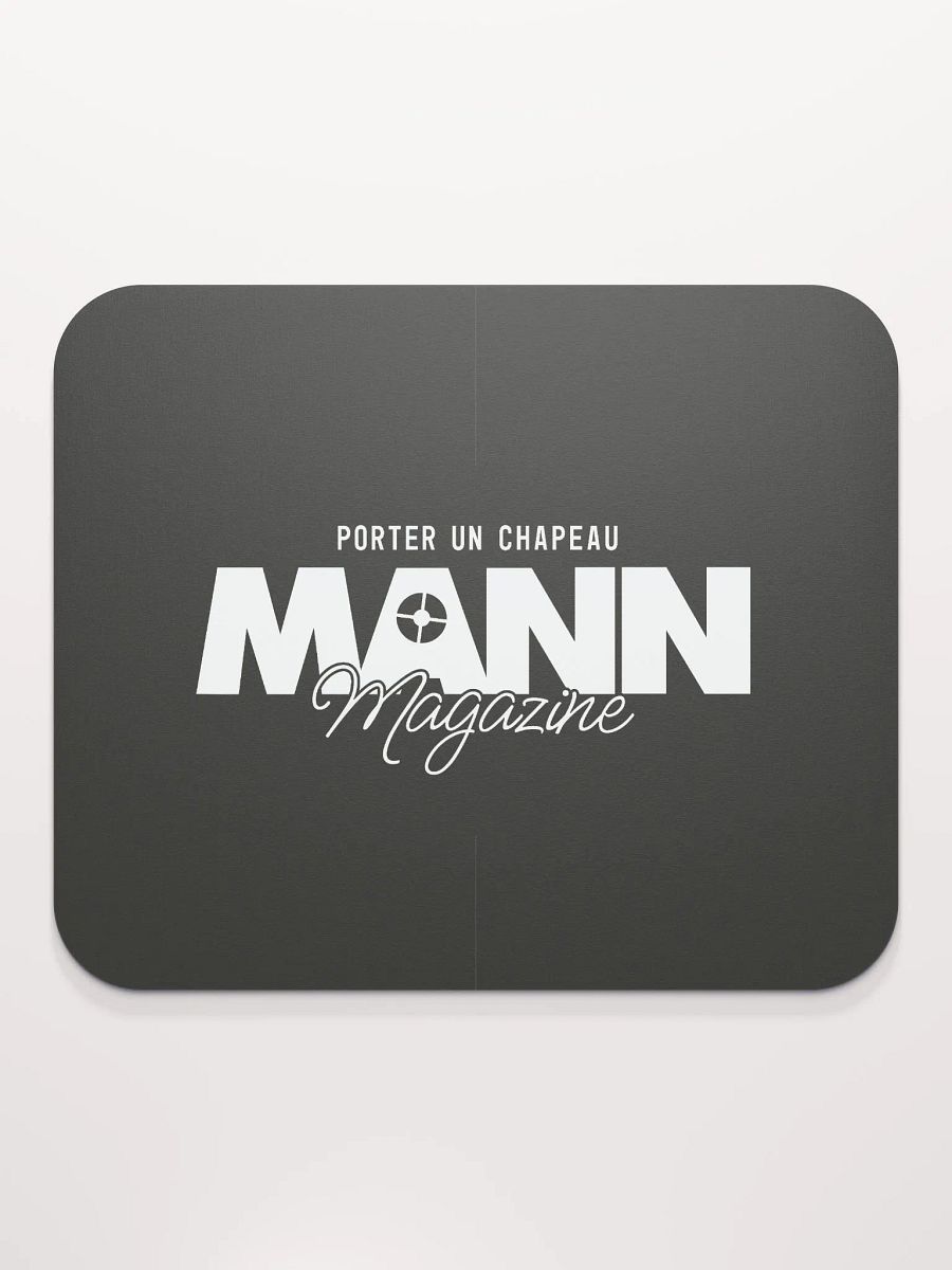 MANN Magazine Black Mousepad product image (2)