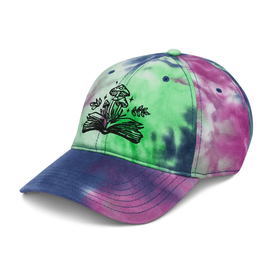 Groovy Tie-Dye Bookish Hat product image (4)