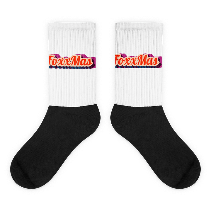 Retro Foxx'Mas Sublimated Socks product image (1)