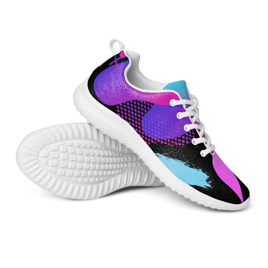 90's Pattern Vibrant Stride Men's Sneakers product image (10)