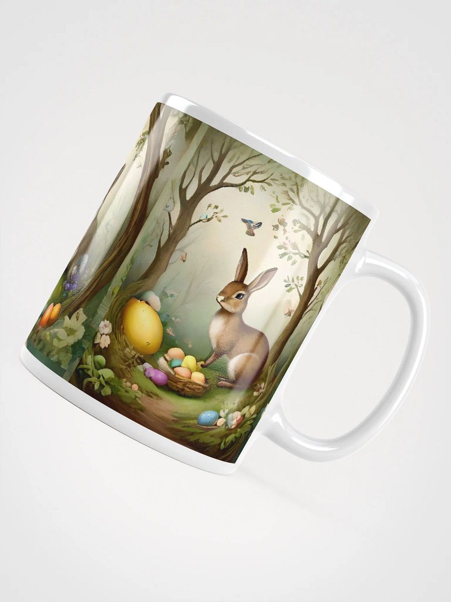 Vintage Woodland Easter Bunny Coffee Mug product image (4)