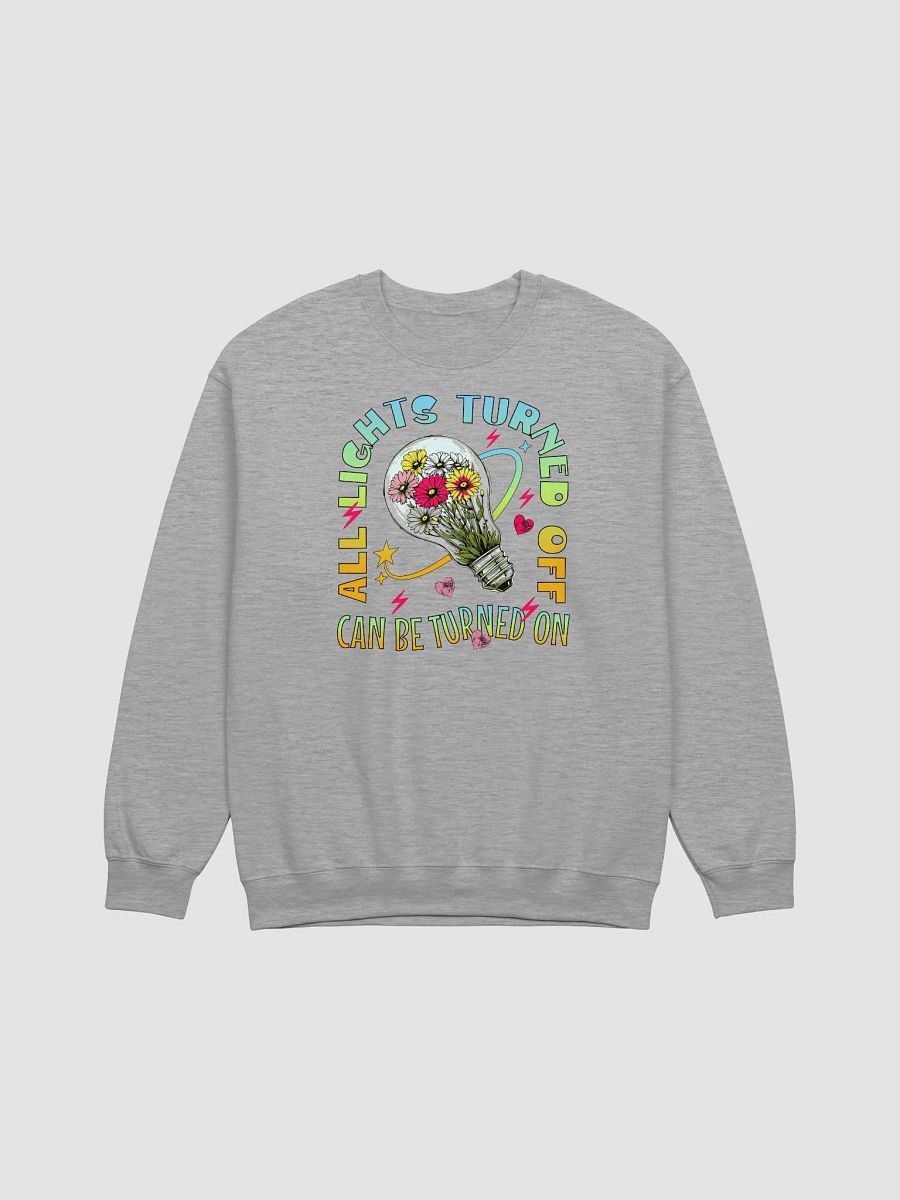 All Lights Turned Off Illuminate Floral Wisdom Sweatshirt product image (21)