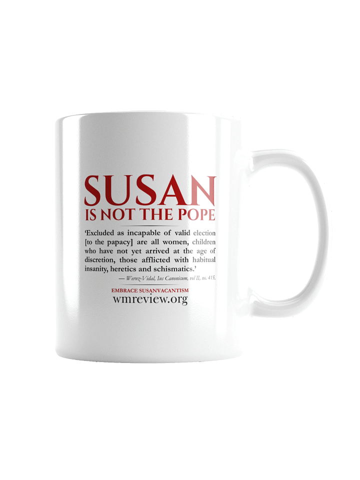 The WM Review 'Susanvacantism' Mug product image (6)