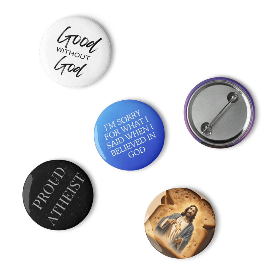 Atheist Pins product image (15)