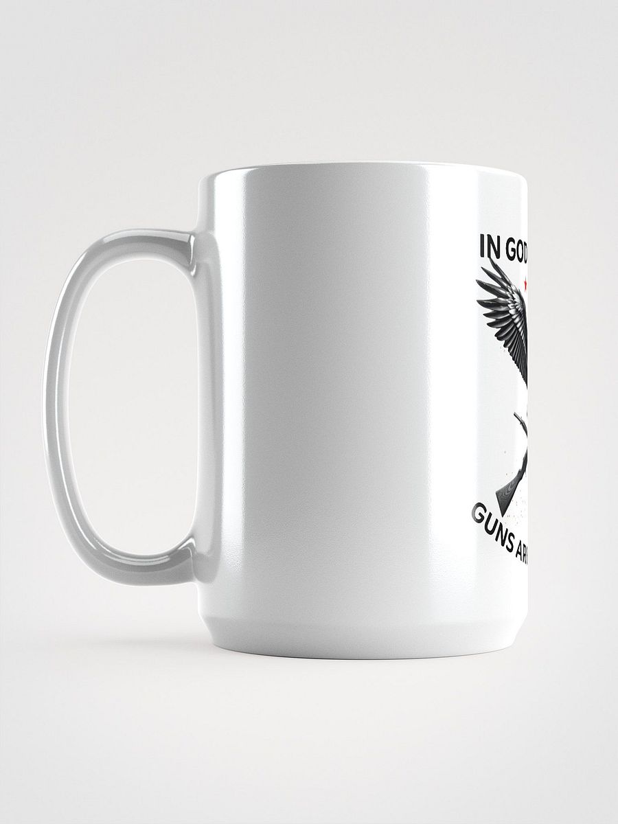 In God We Trust Patriotic Eagle Mug - American Flag Independence Day Coffee Cup - USA Second Amendment Gift product image (7)